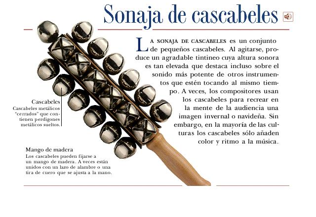 SONAJA DE CASCABELES